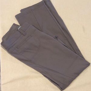 Athleta 6Tall outdoor pants gray khaki